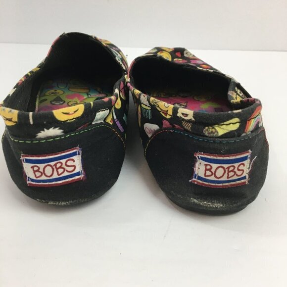 Bobs by Skechers Emoji Slip-on Flats Shoes - Picture 8 of 8
